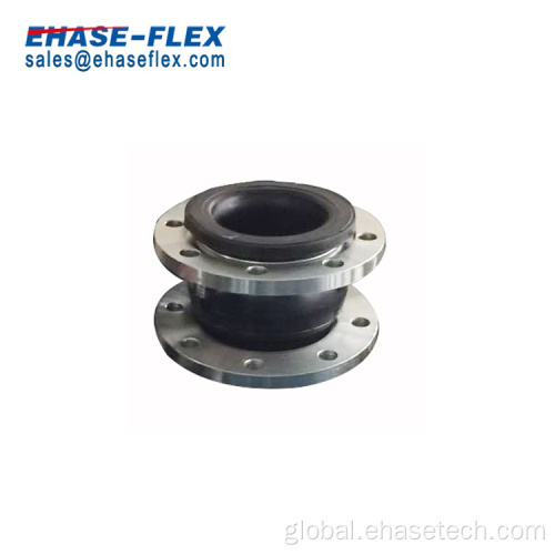 China EPDM Single Sphere Rubber expansion Joint Flange Connection Factory